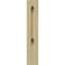 Ekena Millwork 2 1/2"W x 8"D x 14"H Large Rockport Wood Corbel, Maple CORW03X08X14RKMA - alternate 3